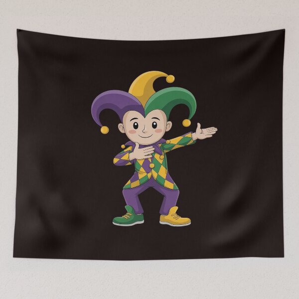 Item preview, Dabbing Boy Mardi Gras Carnival Mardi Gras 2026 designed and sold by MichaelStalkas.
