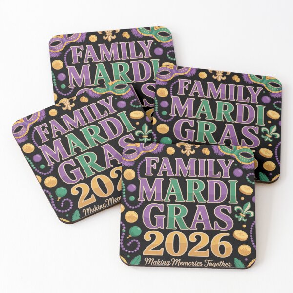 Item preview, Family Mardi Gras 2026 Making Memories Together designed and sold by Vexat062Art.