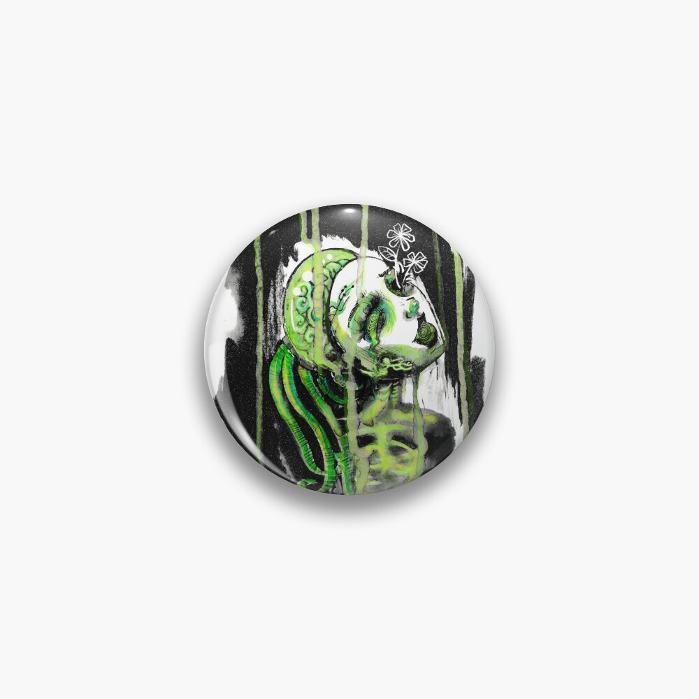 Item preview, Pin designed and sold by CryptCreation.