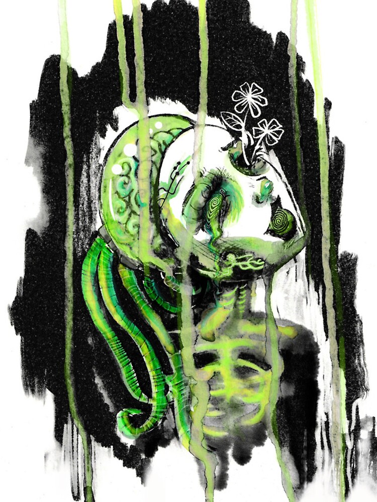 Thumbnail 4 of 4, iPhone Case, Toxicity designed and sold by CryptCreation.