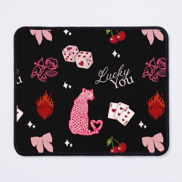 Item preview, Lucky You — Y2K Valentine Icons Pattern (Self Love) designed and sold by MoeJoedesign .