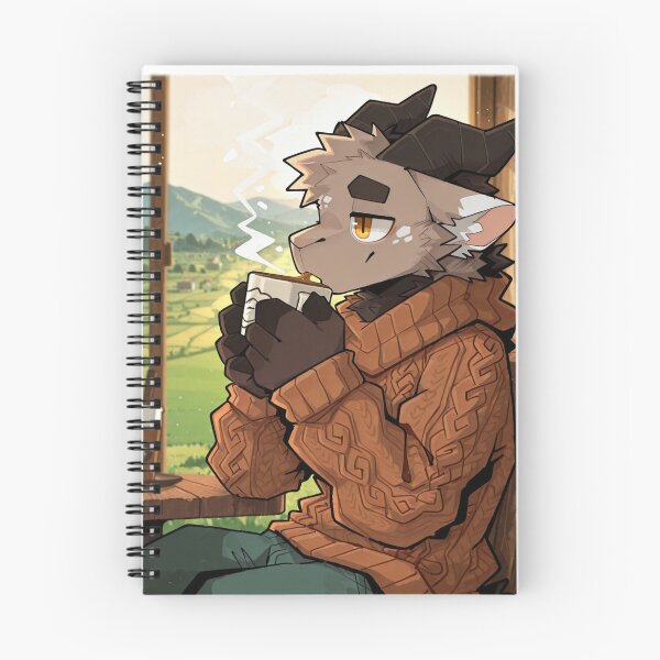 Item preview, Ichihara Satoyama Morning Coffee - Cozy Kemono designed and sold by KaMow.