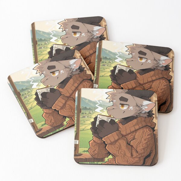 Item preview, Ichihara Satoyama Morning Coffee - Cozy Kemono designed and sold by KaMow.