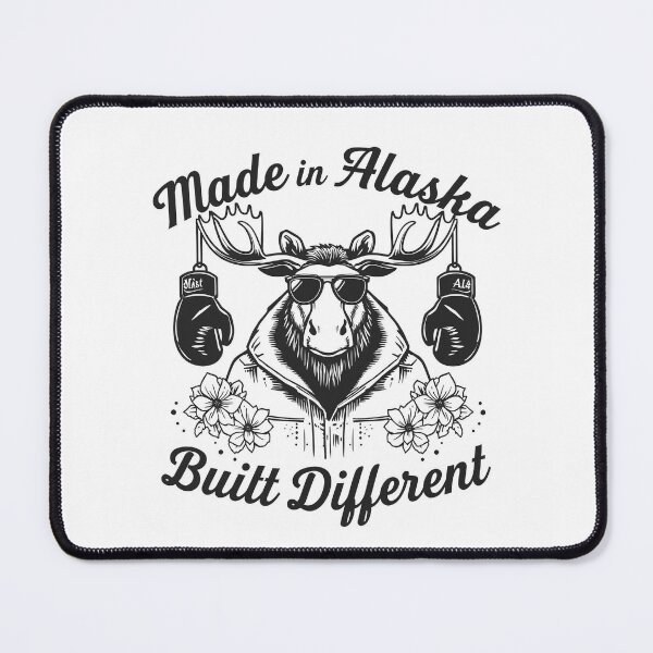 Item preview, Made in Alaska Built Different Alaska Pride Shirt designed and sold by Built Different Designs.
