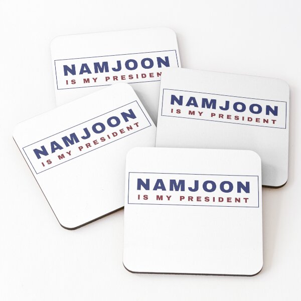 Item preview, Namjoon is my President designed and sold by ARMY After Dark.