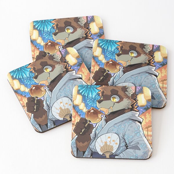 Item preview, Ichihara Summer Festival Night - Kemono Hanabi designed and sold by KaMow.