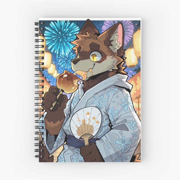 Item preview, Ichihara Summer Festival Night - Kemono Hanabi designed and sold by KaMow.