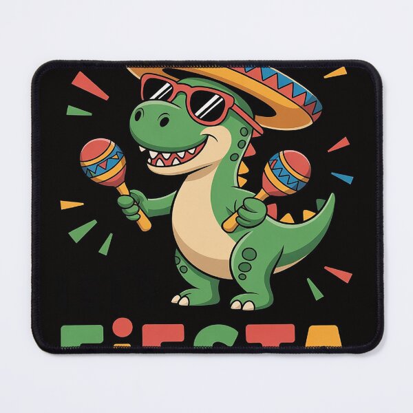 Item preview, Let's Fiesta, Mexican Dinosaur Kids Boys Funny Cinco De Mayo designed and sold by PattonJillian.
