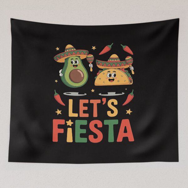 Item preview, Let's Fiesta Mexican Men Women Kids Cinco De Mayo designed and sold by PattonJillian.