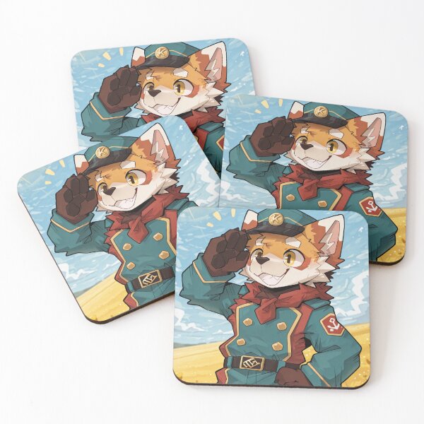 Item preview, Ichihara Railway Fox Conductor - Kominato Style designed and sold by KaMow.