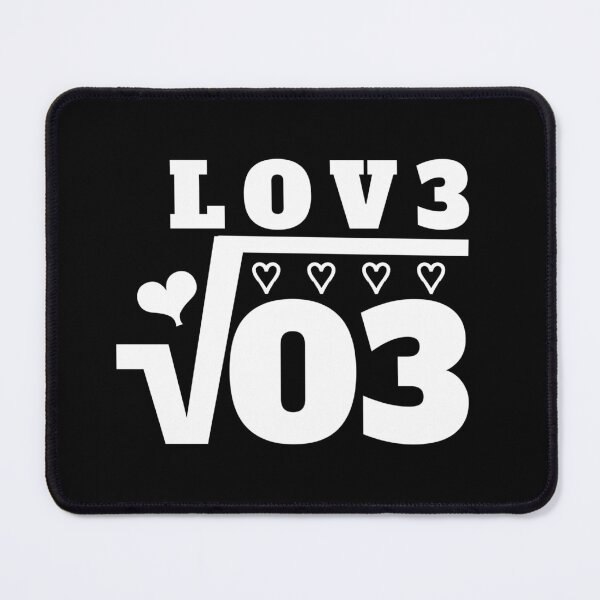 Item preview, Funny Romantic B&W Valentine Day LOVE Formula. designed and sold by Giulivo Store Graphic.