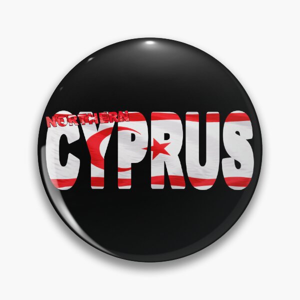 Item preview, NORTHERN CYPRUS - Flag Flying in Wind cut to Letters Souvenir Sticker Shirt designed and sold by Adam Gormley.