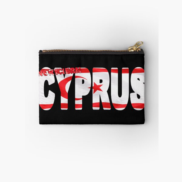 Item preview, NORTHERN CYPRUS - Flag Flying in Wind cut to Letters Souvenir Sticker Shirt designed and sold by Adam Gormley.