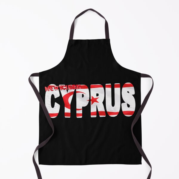Item preview, NORTHERN CYPRUS - Flag Flying in Wind cut to Letters Souvenir Sticker Shirt designed and sold by Adam Gormley.