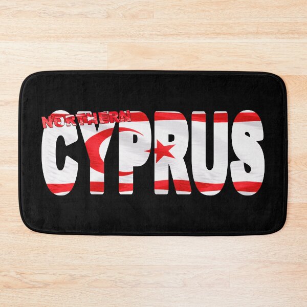 Item preview, NORTHERN CYPRUS - Flag Flying in Wind cut to Letters Souvenir Sticker Shirt designed and sold by Adam Gormley.