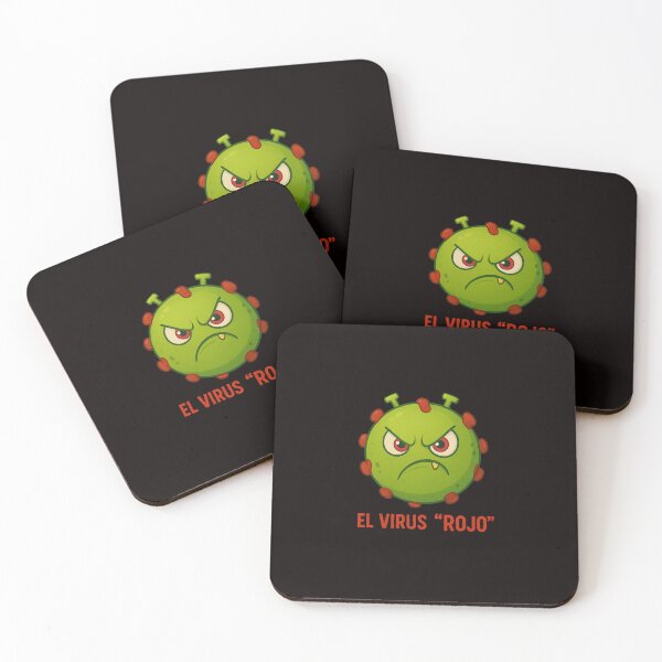Item preview, the "Red" virus designed and sold by virusRojo.