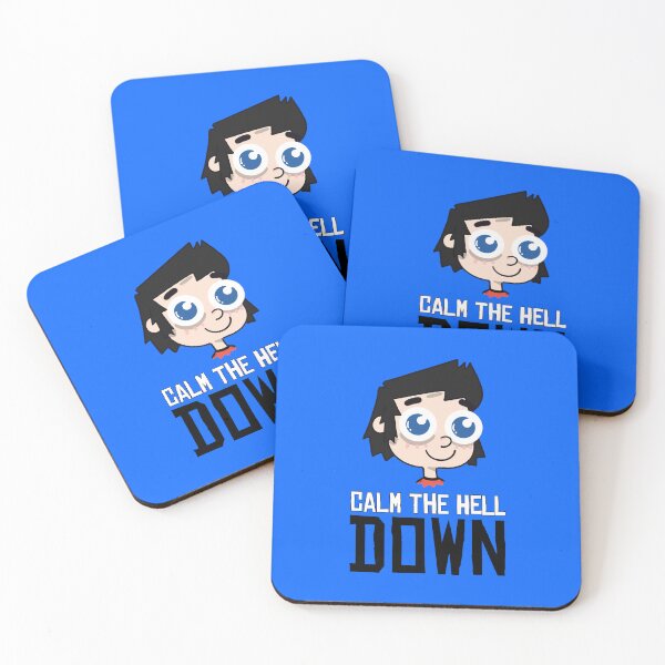 Item preview, Calm the hell DOWN designed and sold by Puruskaya.