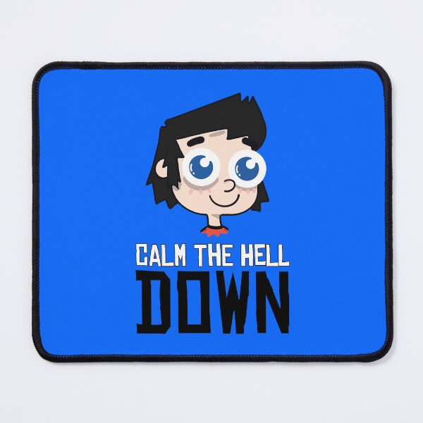 Item preview, Calm the hell DOWN designed and sold by Puruskaya.