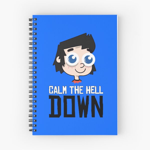 Item preview, Calm the hell DOWN designed and sold by Puruskaya.
