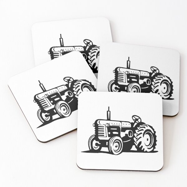 Item preview, Monochrome Tractor designed and sold by CatgoDigital.
