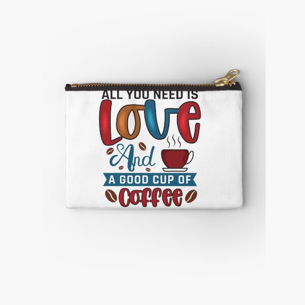 Item preview, "Love and Coffee" Minimalist Typography T-Shirt for Caffeine Lovers and Romantics designed and sold by ChameraDesign.