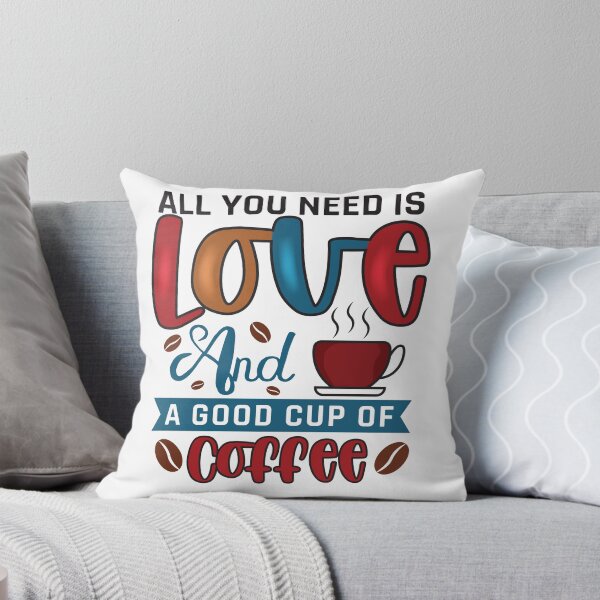 Item preview, "Love and Coffee" Minimalist Typography T-Shirt for Caffeine Lovers and Romantics designed and sold by ChameraDesign.
