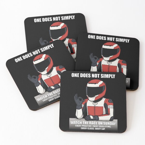 Item preview, One Does Not Simply Watch on Sunday | MotoGP & F1 Race Weekend Meme designed and sold by Fan Art Station .