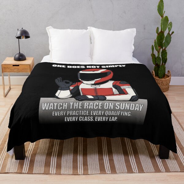 Item preview, One Does Not Simply Watch on Sunday | MotoGP & F1 Race Weekend Meme designed and sold by Fan Art Station .