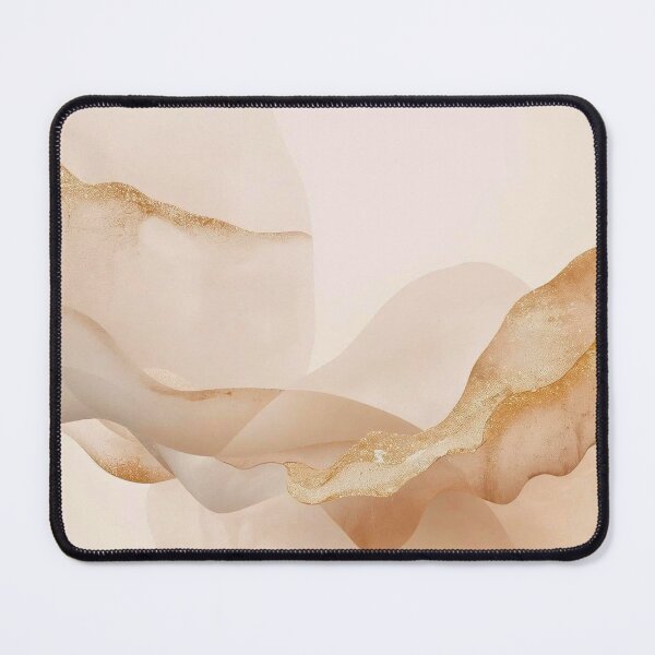 Item preview, Gilded Drift Luxury Organic Fluid Abstract with Gold Dust Accents designed and sold by Cozyartsss.