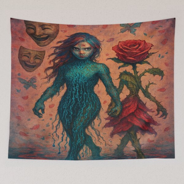 Item preview, The Rosebush Veil designed and sold by Ecosetereos.