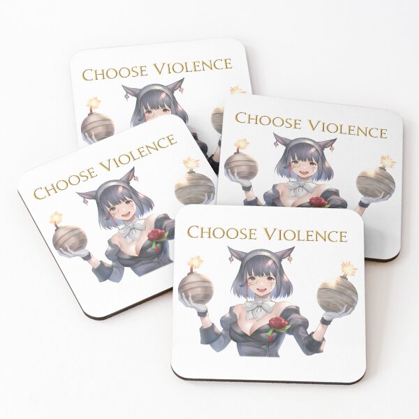 Item preview, Final Fantasy XIV - Nashu Mhakaracca - Choose Violence designed and sold by nyanjutsu.