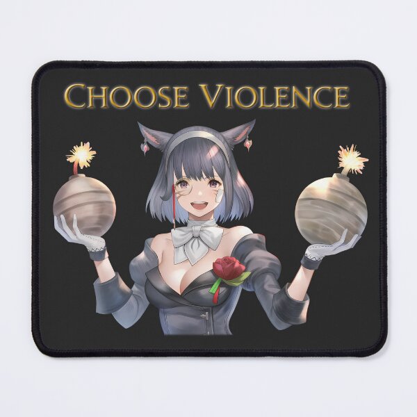 Item preview, Final Fantasy XIV - Nashu Mhakaracca - Choose Violence designed and sold by nyanjutsu.