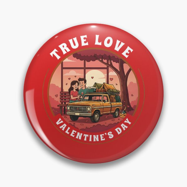 Item preview, True Love Valentine’s Day – Romantic Love Gift & Heart Design designed and sold by Axivra.