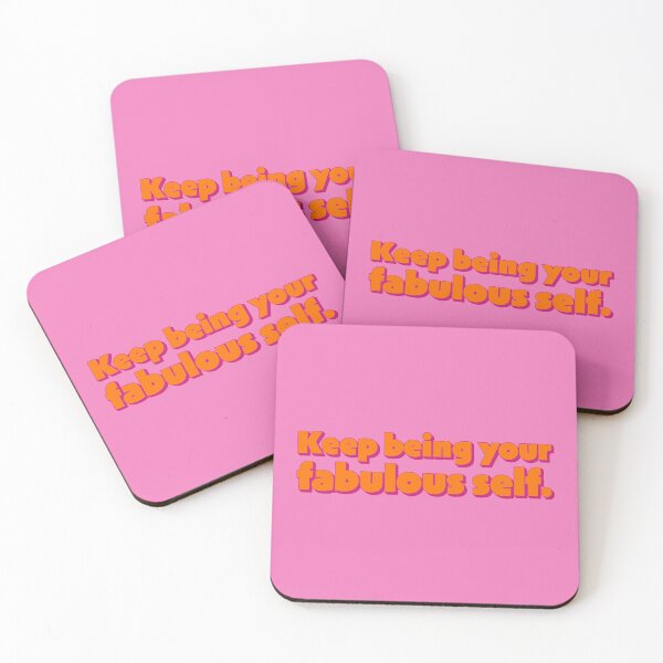 Item preview, Keep Being Your Fabulous Self - Orange designed and sold by sillyjess.