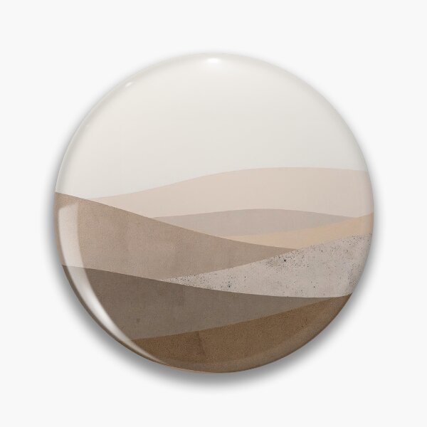 Item preview, Minimalist Layered Desert Landscape Abstract designed and sold by Cozyartsss.