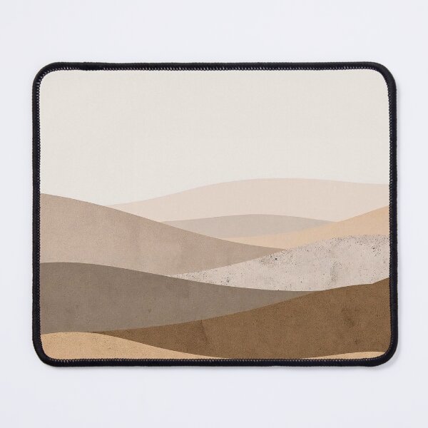 Item preview, Minimalist Layered Desert Landscape Abstract designed and sold by Cozyartsss.
