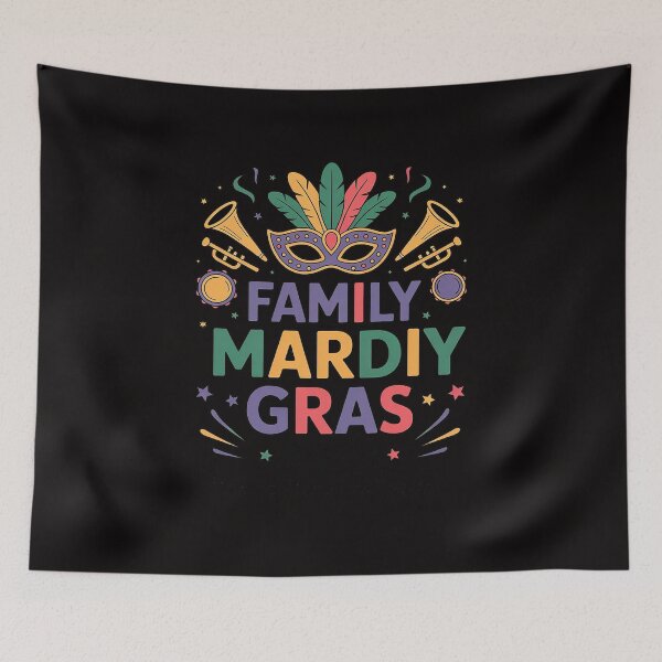 Item preview, Family Men Mardi Gras 2026 Trip Orleans Matching Carnival designed and sold by rutimenta.