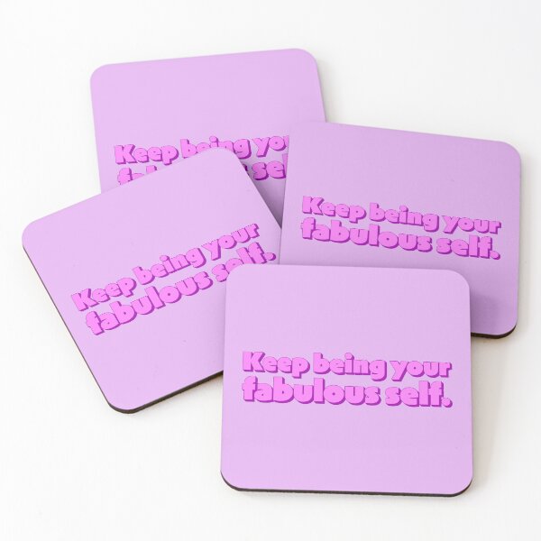 Item preview, Keep Being Your Fabulous Self - Bubblegum designed and sold by sillyjess.