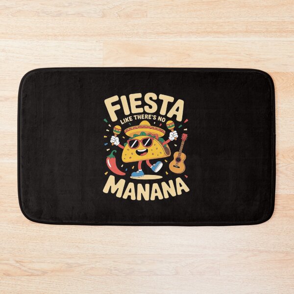 Item preview, Fiesta Like There's No Manana Funny Cinco De Mayo Mexican designed and sold by RONALPARAD.