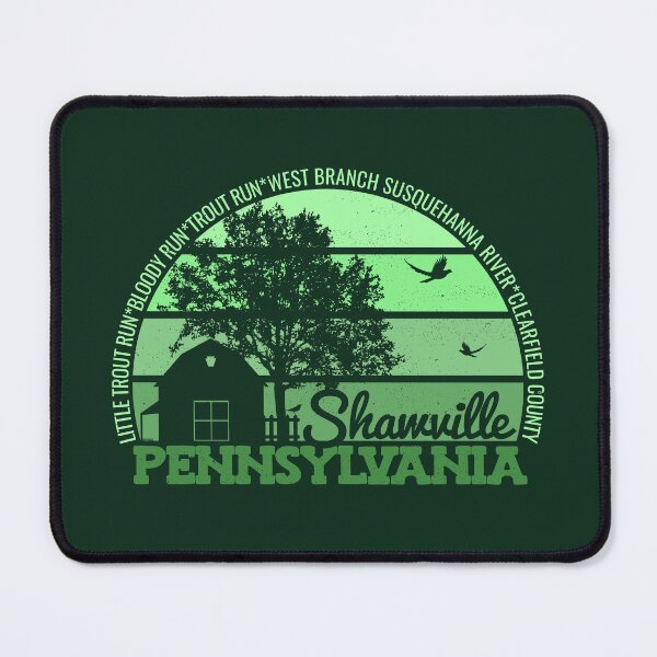 Item preview, Shawville Pennsylvania Sunset Retro Vintage Local Pride Logo designed and sold by CRHPOD20.