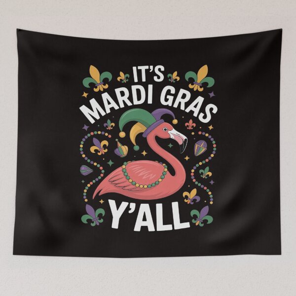 Item preview,  Flamingo Mardi Gras Carnival Party Outfit Womens Kids designed and sold by RONALPARAD.