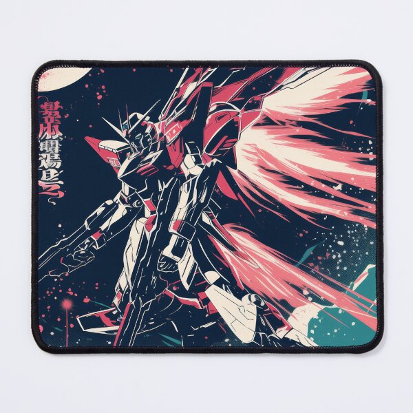 Item preview, Gundam Wing Zero Vaporwave designed and sold by AnimeArsenalPrints.