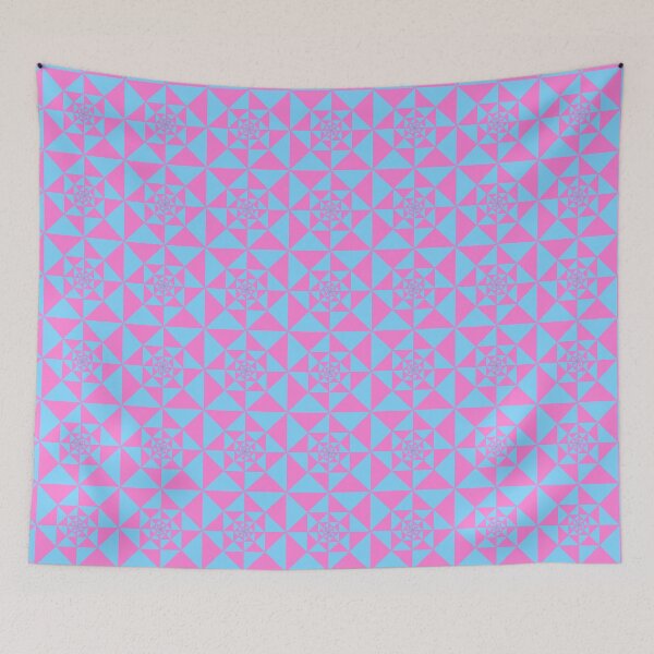 Item preview, Geometric Quilt (Swirl): Boys and Girls  designed and sold by SarahJosArt.