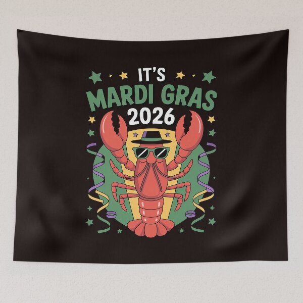 Item preview, It's Mardi Gras 2026 Funny 67 Six Seven Crawfish Beads Boys designed and sold by MichaelStalkas.
