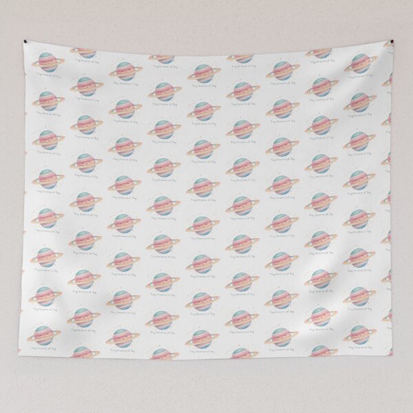 Item preview, Little Planet of joy, Cute Space Illustration designed and sold by Moodune.