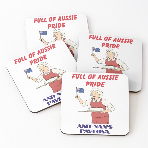 Item preview, Full of Aussie Pride & Nan’s Pavlova T Shirt designed and sold by Hintotees.