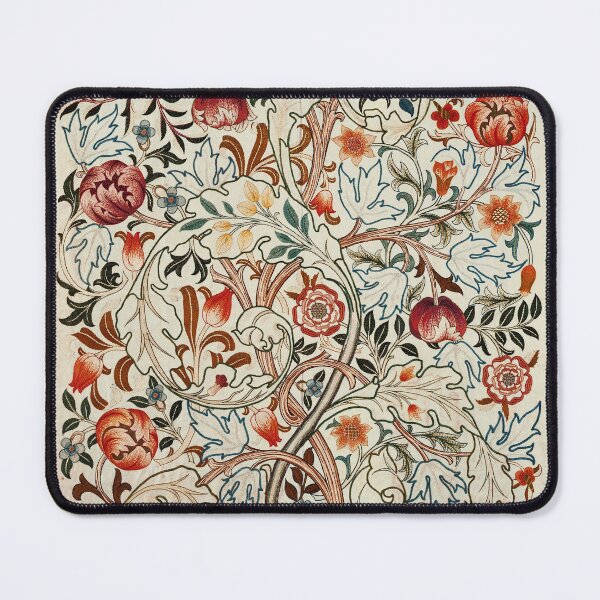 Item preview, Acanthus Portiere | Vintage Arts & Crafts Floral Pattern Art designed and sold by TheAbayArt.