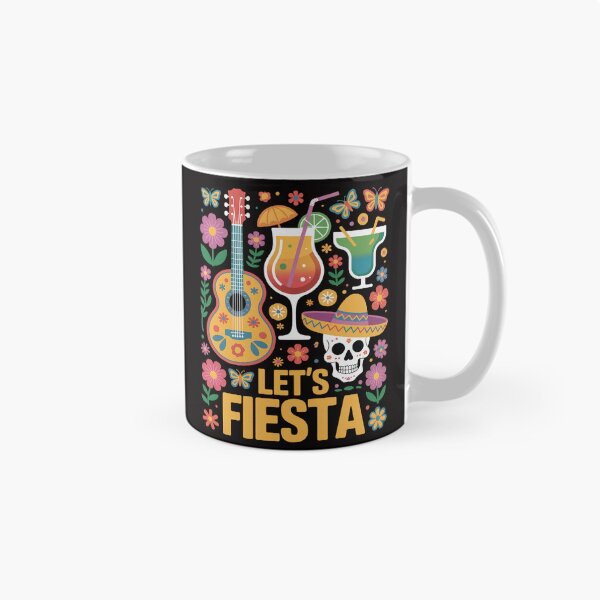 Item preview,  Cinco De Mayo Let's Fiesta Sombrero Hat Guitar Men designed and sold by HesterFoley.