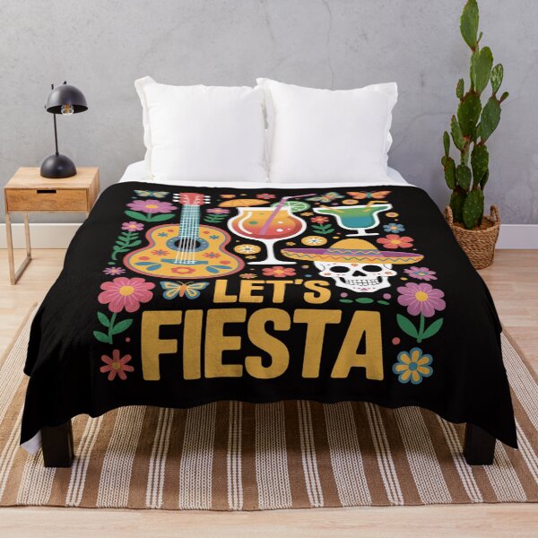 Item preview,  Cinco De Mayo Let's Fiesta Sombrero Hat Guitar Men designed and sold by HesterFoley.