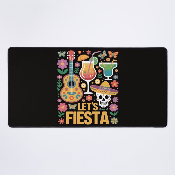 Item preview,  Cinco De Mayo Let's Fiesta Sombrero Hat Guitar Men designed and sold by HesterFoley.